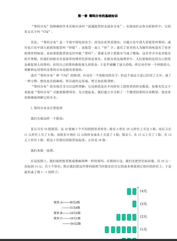 —本讲解股市筹码基础知识的彩色图文教材